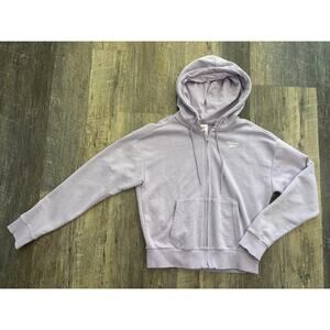 Reebok Women's XS Lavender Zip-Up Hoodie